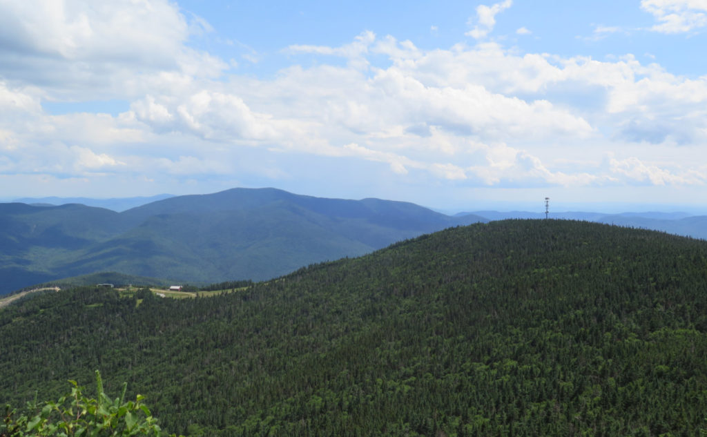 Top of Waterville Valley Ski Area.