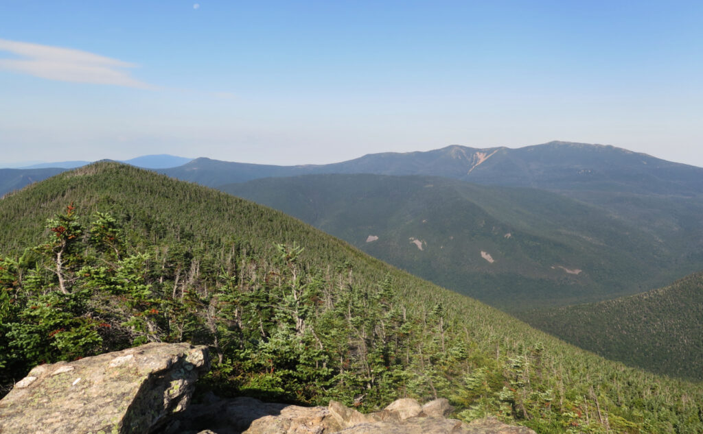 Pemi Loop 2022: Franconia Ridge from West Bond. 