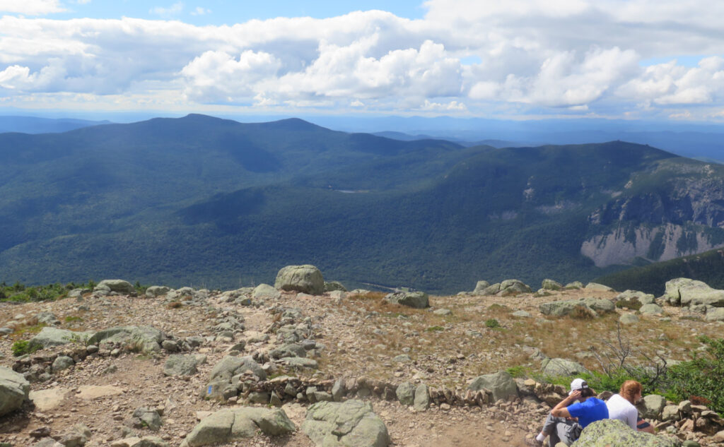 Looking toward Kinsman Ridge, with Cannon Mt in the mid-ground. 