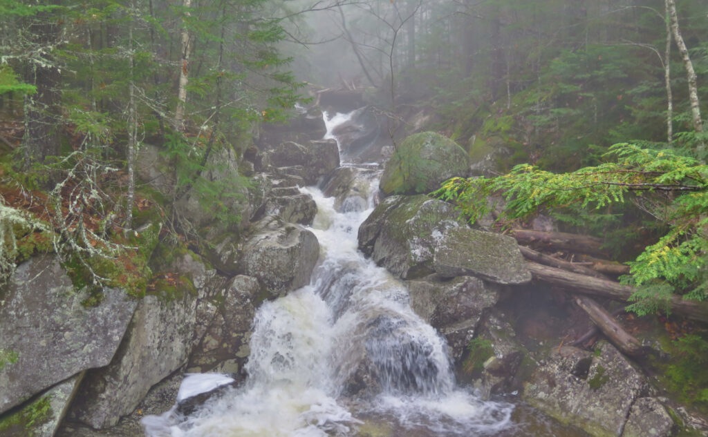 Waterfall on Crawford Path. 