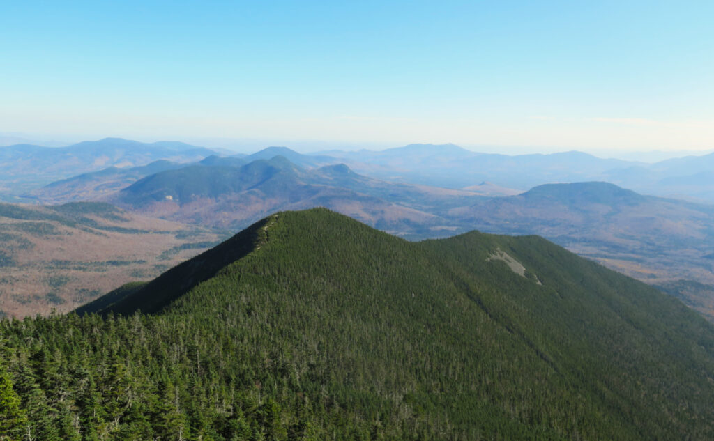 View of Signal Ridge from the summit of Mt Carrigain. 