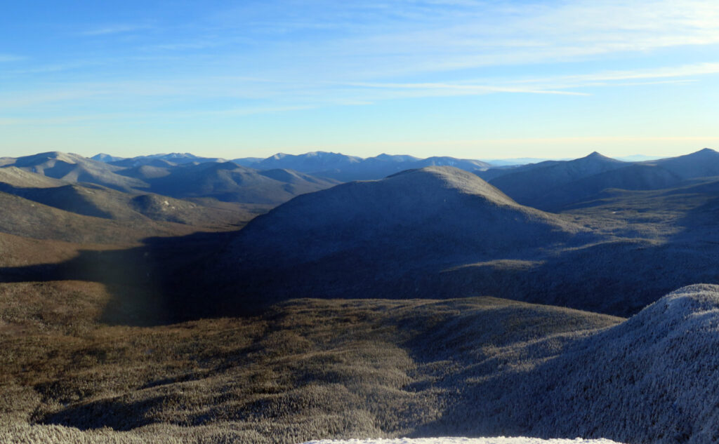 Owl's Head, seen from the summit of Mt Garfield, White Mountains, NH. 