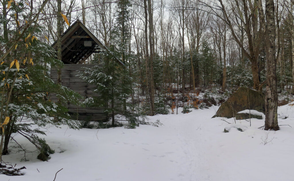 Sugar Shack on the way up Mt Kinsman Trail. Easton, NH