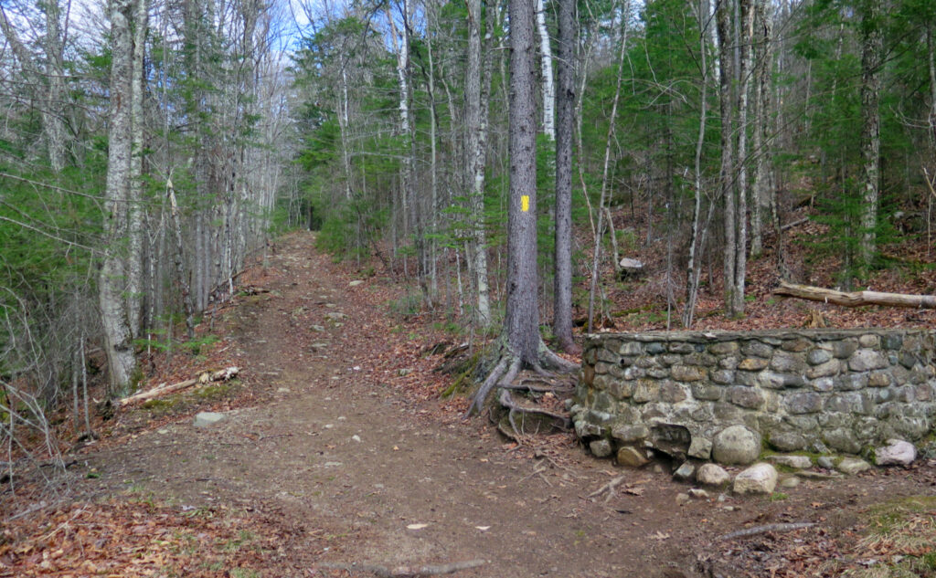 Abandoned well at the side of the Starr-King trail on Mt Waumbek, Jefferson, New Hampshire.