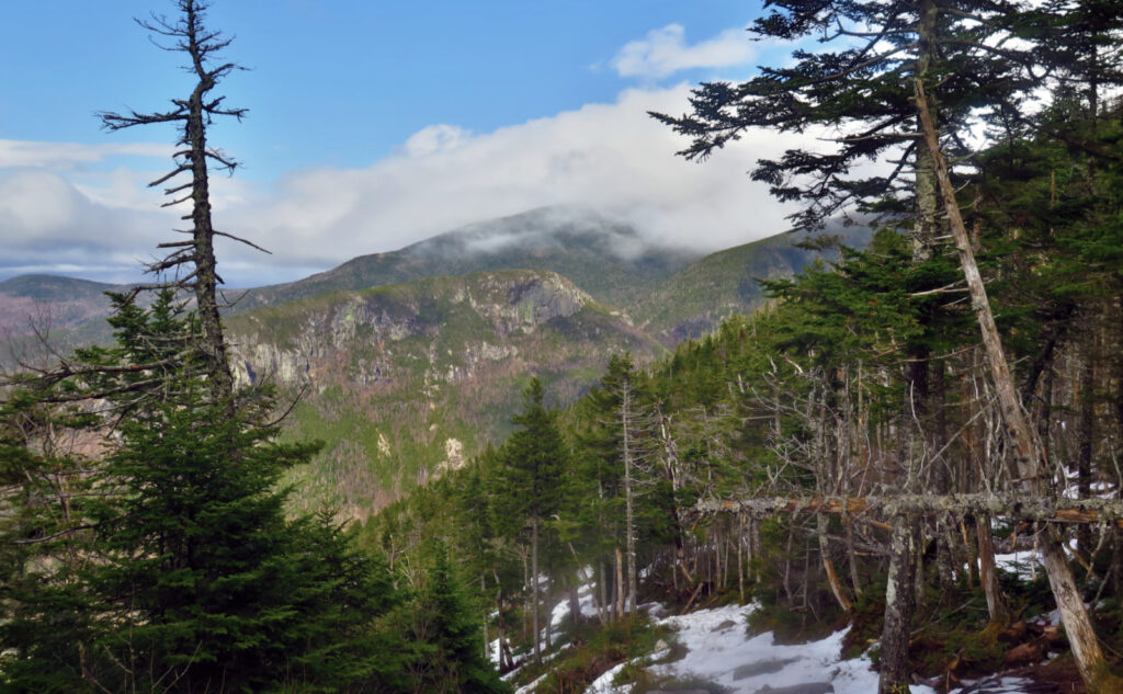 Eagle Cliff, from Cannon Mountain. 